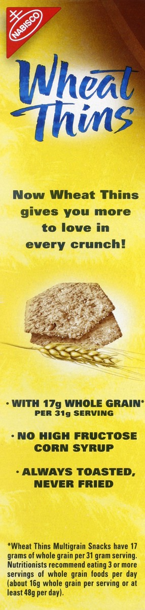 slide 3 of 4, Wheat Thins Multigrain Family Size Crackers, 15 oz