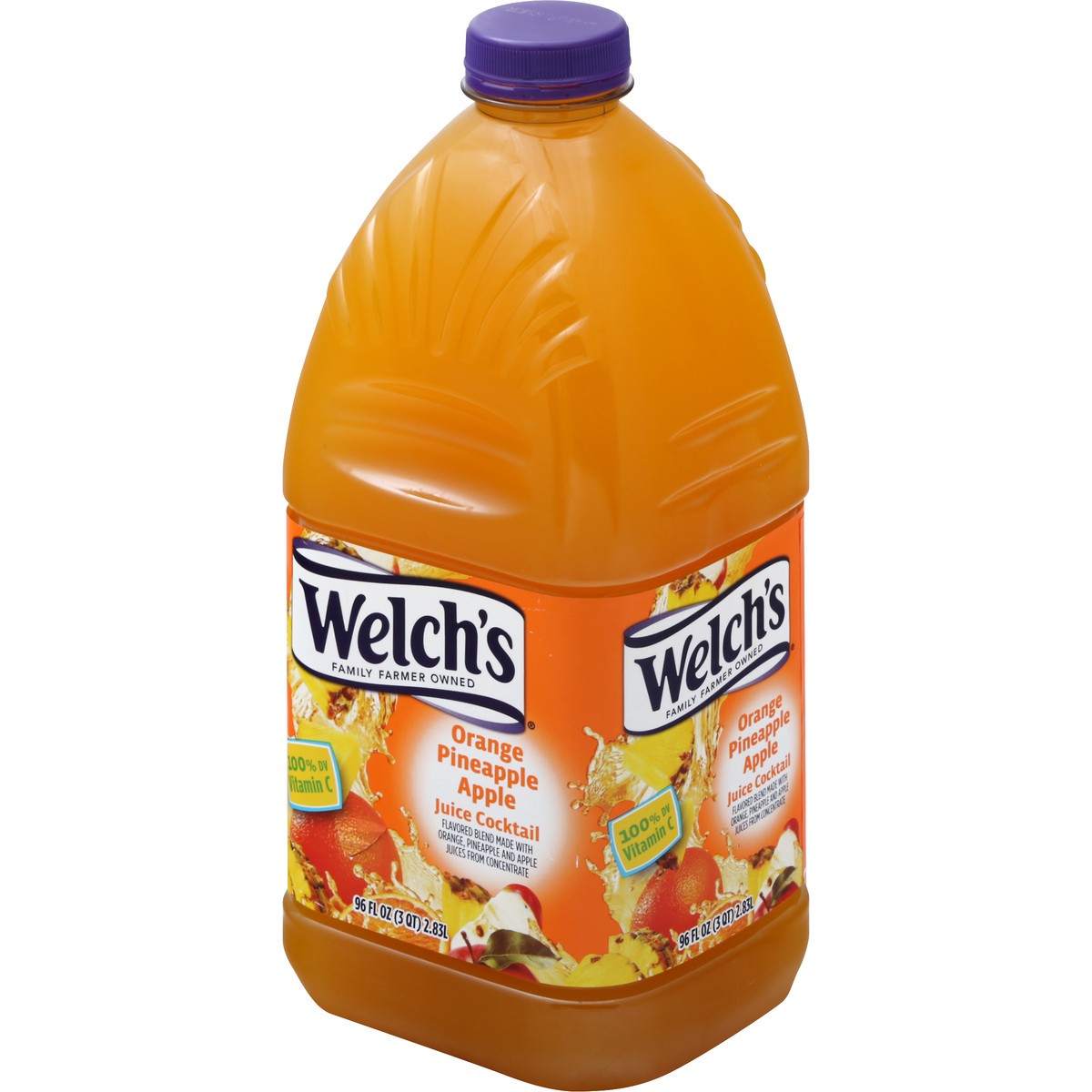 slide 3 of 10, Welch's Orange Pineapple Apple Juice Cocktail, 96 fl oz