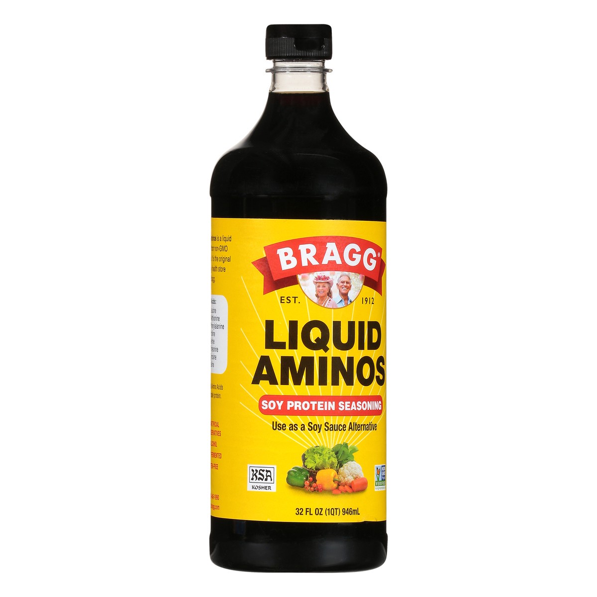 slide 2 of 9, Bragg Aminos Liquid, 32 fl oz