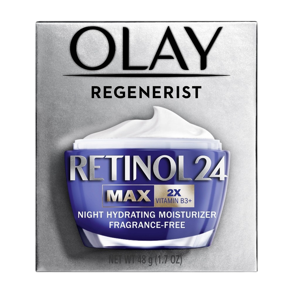 Olay Regenerist Retinol 24 Max Fragrancefree Night Hydrating Face