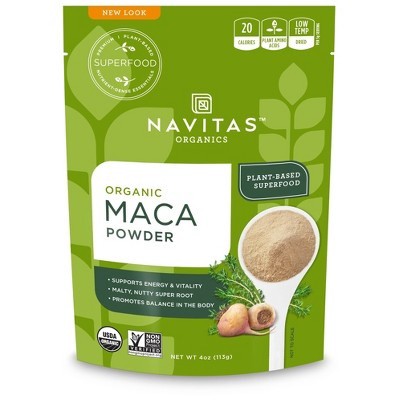 slide 1 of 7, Navitas Maca Powder 4 oz, 4 oz