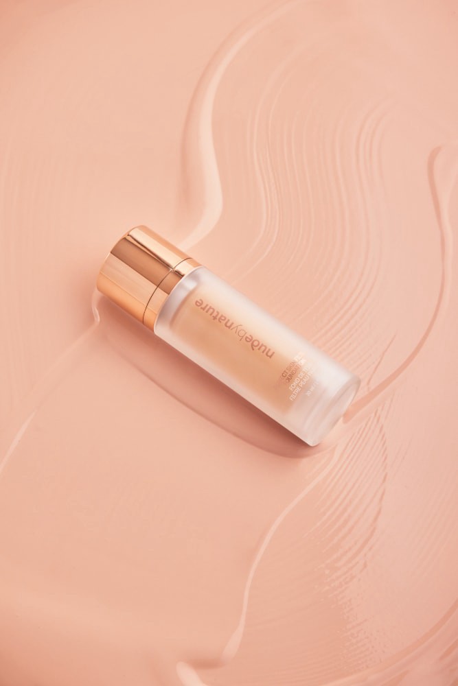 slide 2 of 4, Nude by Nature Perfect Skin Filter Foundation - W8 Classic Tan, 1 fl oz