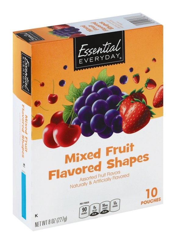 slide 1 of 1, Essential Everyday Fruit Snack Variety Pack, 8 oz