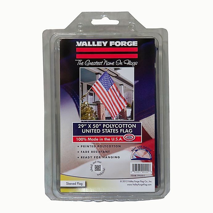 slide 2 of 3, Valley Forge American Flag, 29 in x 50 in