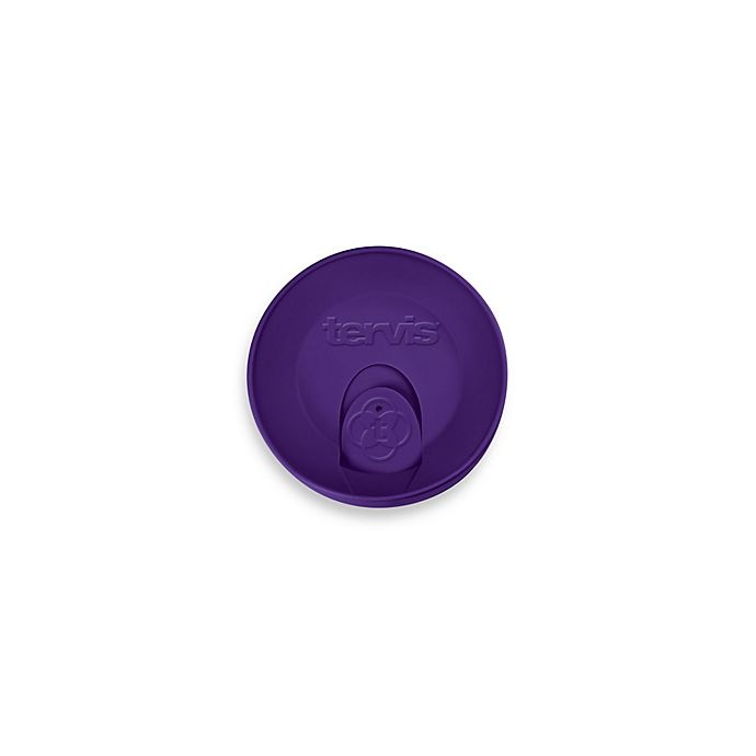 slide 1 of 1, Tervis Travel Lid for Tumblers - Purple, 16 oz