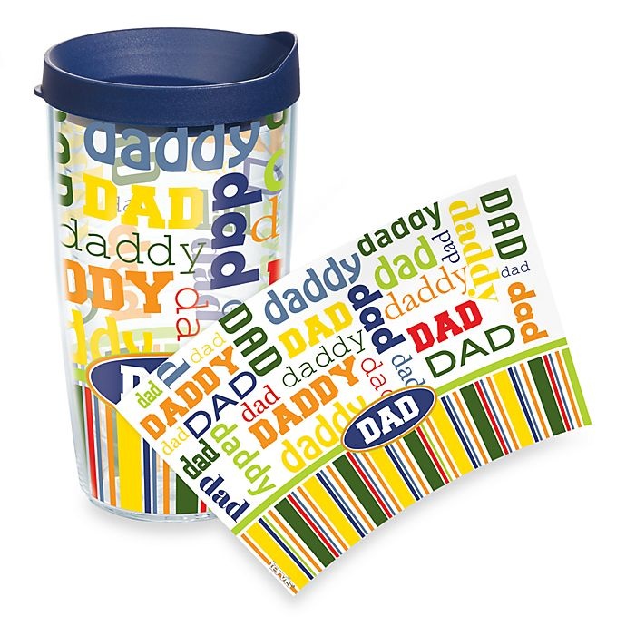 slide 1 of 1, Tervis Dad Wrap Tumbler with Lid, 16 oz