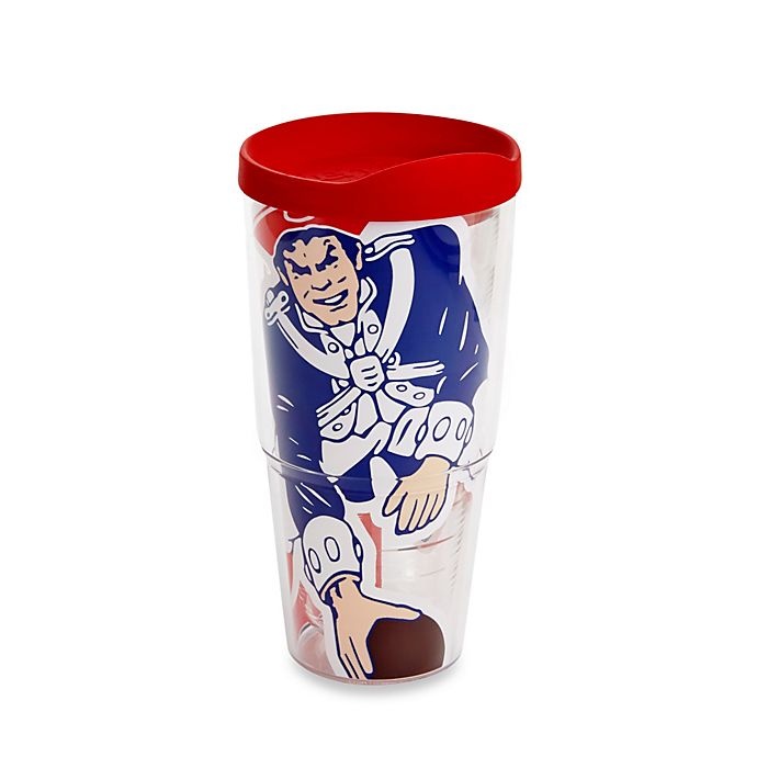 slide 1 of 1, Tervis NFL New England Patriots Colossal Wrap Tumbler with Lid, 24 oz