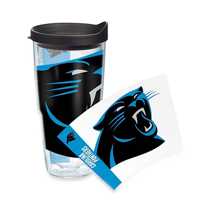 slide 1 of 1, Tervis Carolina Panthers Colossal Wrap Tumbler with Lid, 24 oz