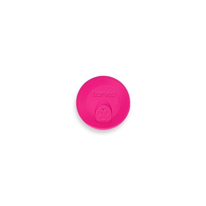 slide 1 of 1, Tervis Lid - Neon Pink, 10 oz