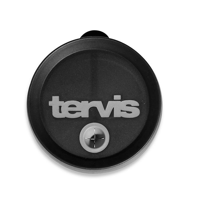 slide 1 of 1, Tervis Straw Lid - Black, 16 oz