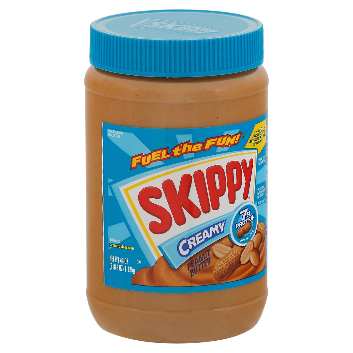 slide 2 of 9, Skippy Creamy Peanut Butter 40 oz, 40 oz