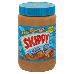 Skippy Creamy Peanut Butter - 40 oz