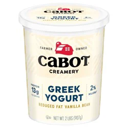 6/2Lb 2% Vanilla Bean Greek Yogurt