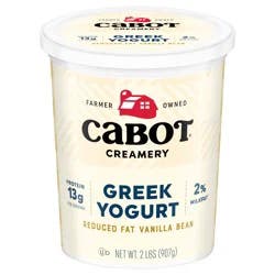6/2Lb 2% Vanilla Bean Greek Yogurt