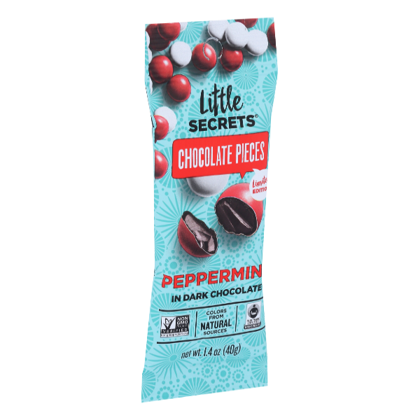 slide 1 of 1, Little Secrets Peppermint Drk Choc Bites, 1.4 oz