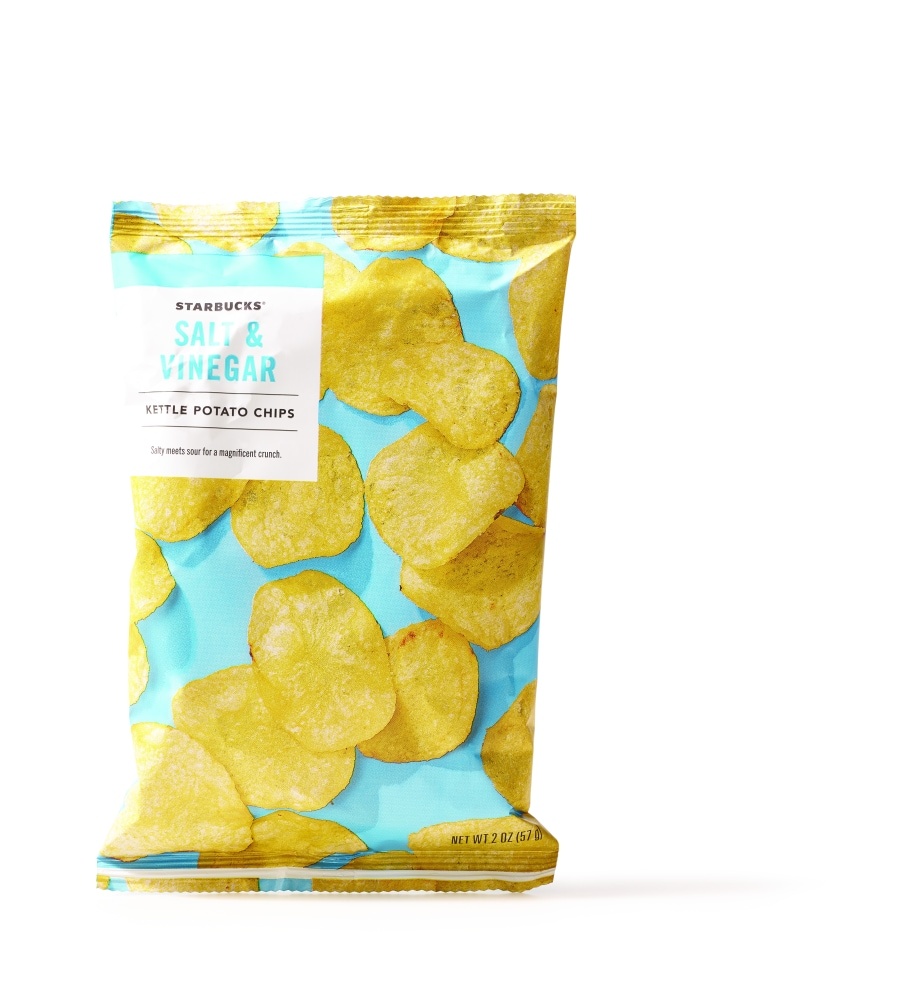 slide 1 of 1, Starbucks Salt & Vinegar Kettle Potato Chips, 2 oz