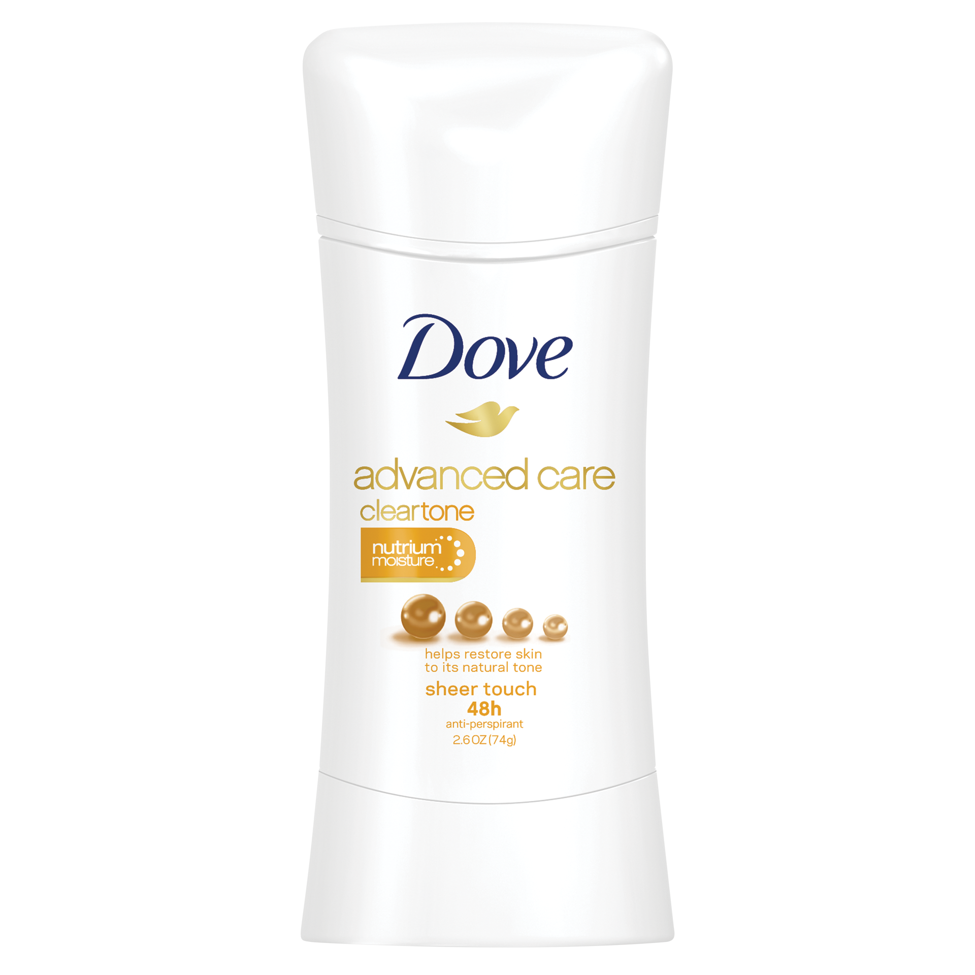 slide 2 of 2, Dove Advanced Care Antiperspirant ClearTone Sheer Touch, 2.6 oz, 2.6 oz