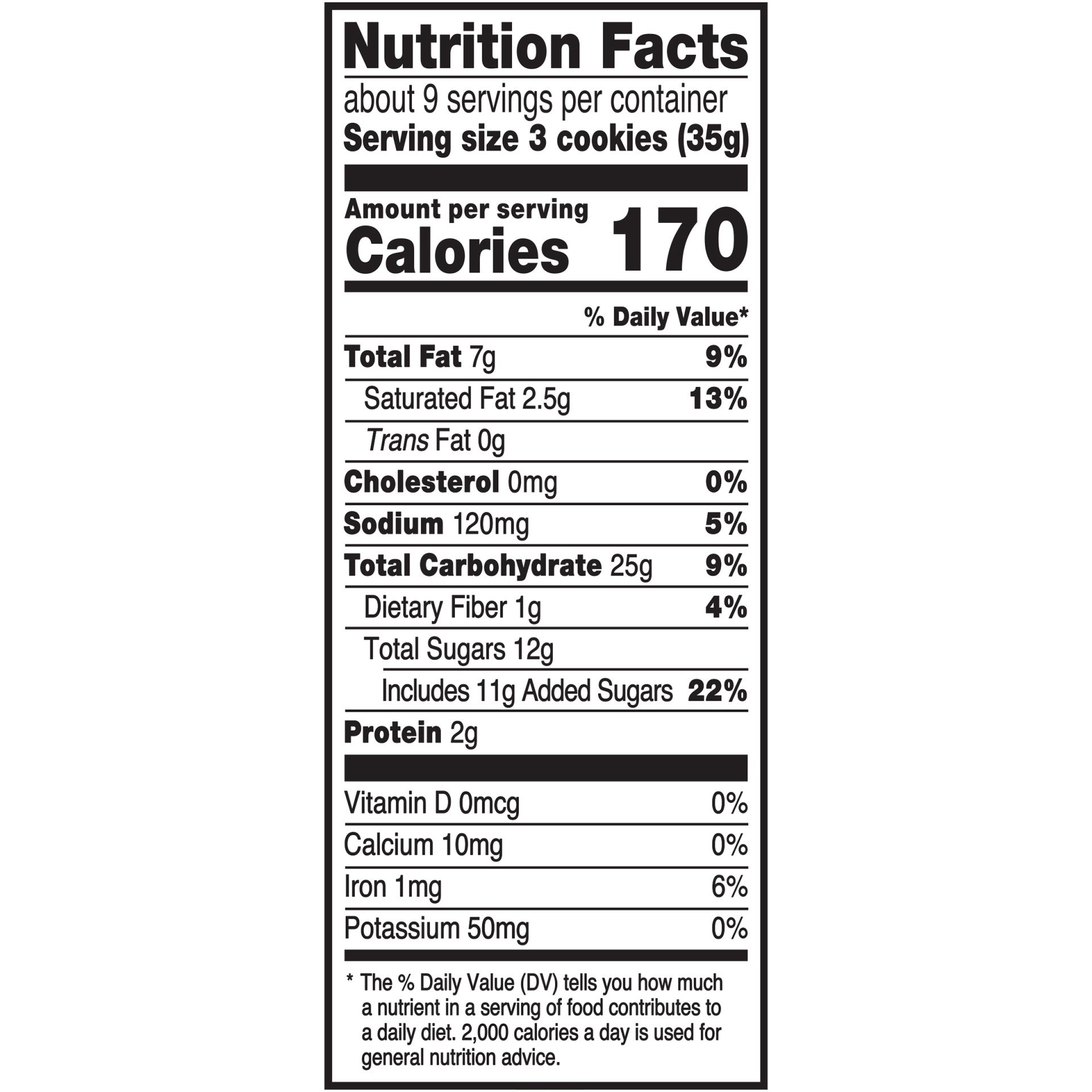 slide 6 of 7, Red Oval Farms Oatmeal Chocolate Chip Cookies, 10.75 oz