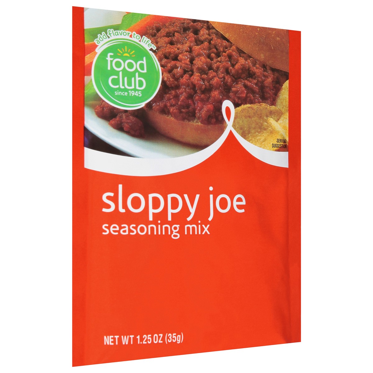 slide 2 of 11, Food Club Sloppy Joe Mix, 1.25 oz