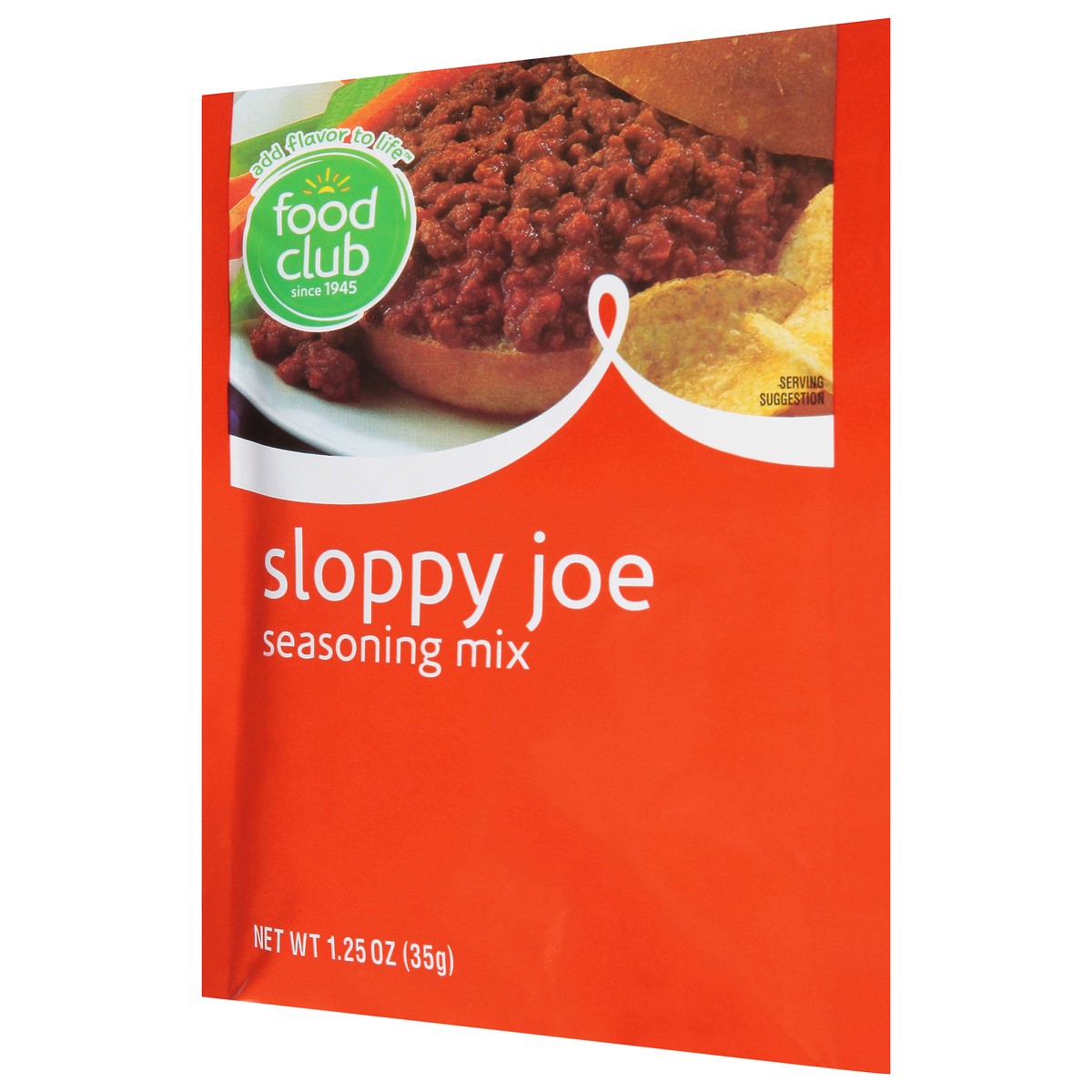 slide 3 of 11, Food Club Sloppy Joe Mix, 1.25 oz