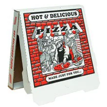GFS 18" Pizza Boxes - 18 x 18 x 2 Inch