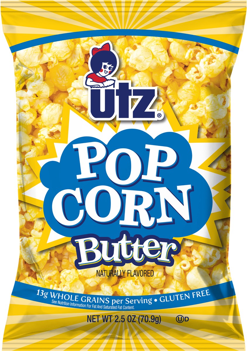 slide 8 of 11, Utz 2.5 oz Utz Butter Popcorn, 2.5 oz