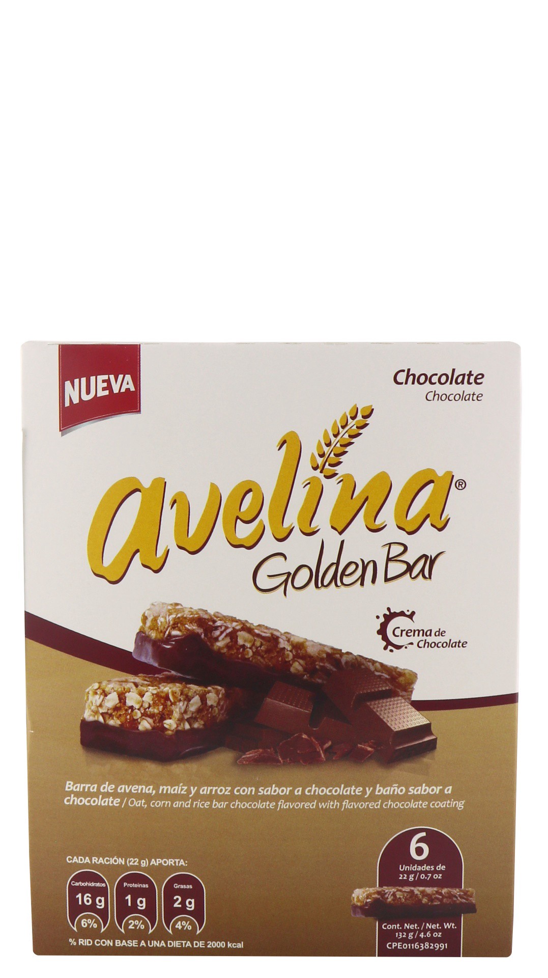 slide 1 of 1, Avelina Golden Bar Choc., 4.6 oz