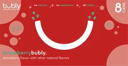 bubly Sparkling Water Strawberry