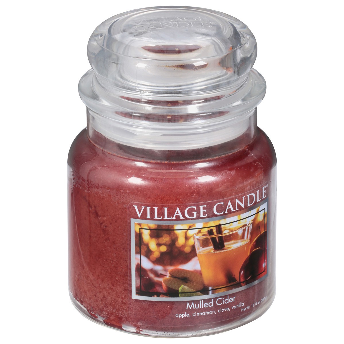 slide 4 of 9, Village Candle Mulled Cider Jar Candle, 1 ct