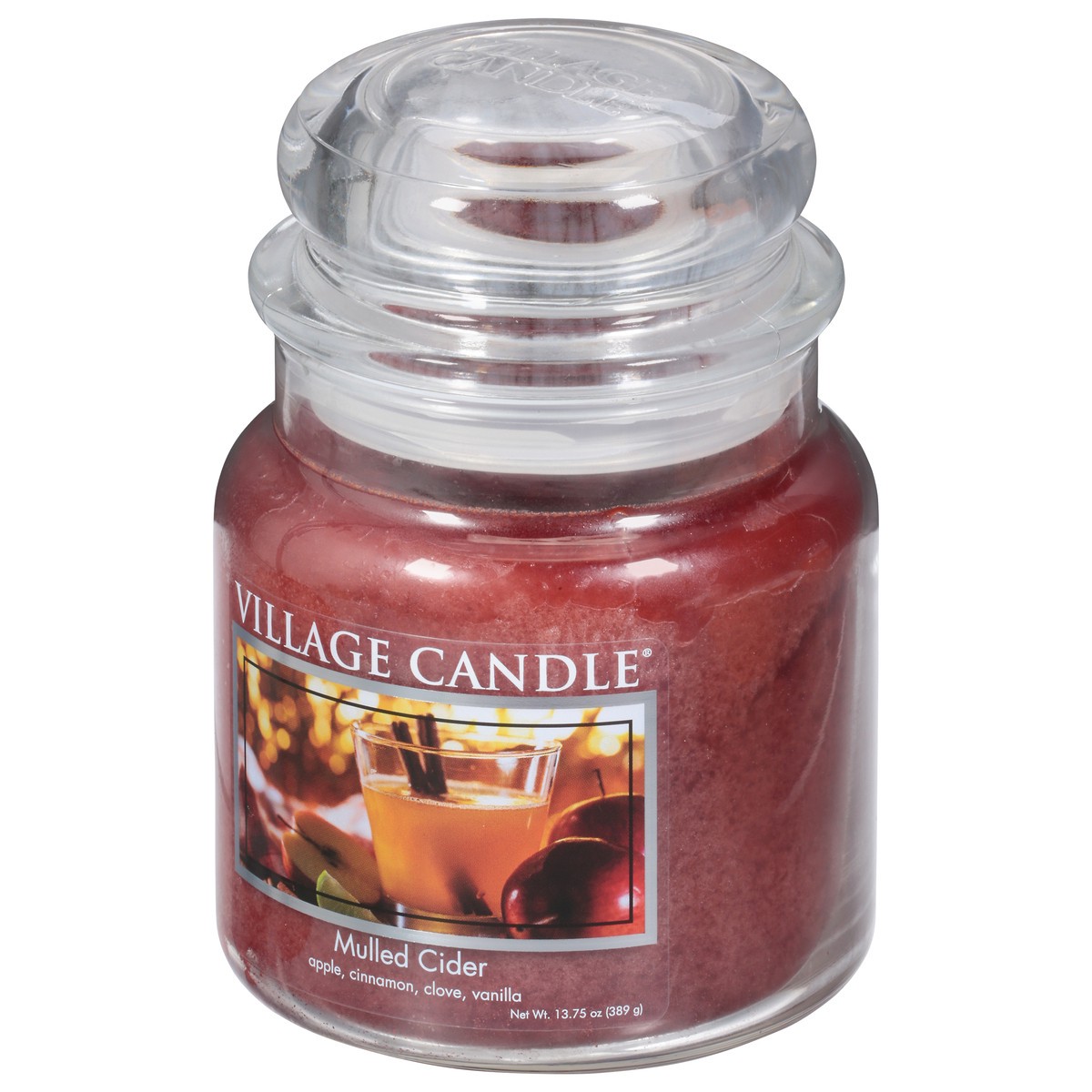 slide 6 of 9, Village Candle Mulled Cider Jar Candle, 1 ct