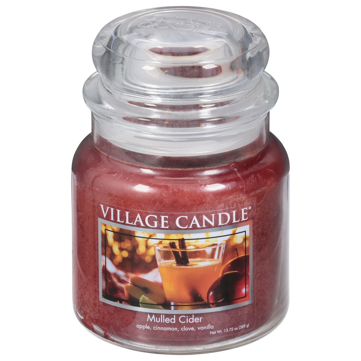 slide 1 of 9, Village Candle Mulled Cider Jar Candle, 1 ct