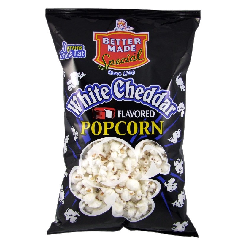 slide 1 of 1, Better Made Special White Cheddar Flavored Popcorn, 8 oz