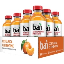 slide 1 of 1, Bai Costa Rica Clementine Drink - 12 ct, 12 ct