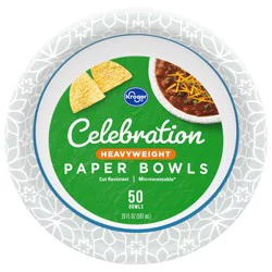 Kroger Celebration Heavyweight Paper Bowls