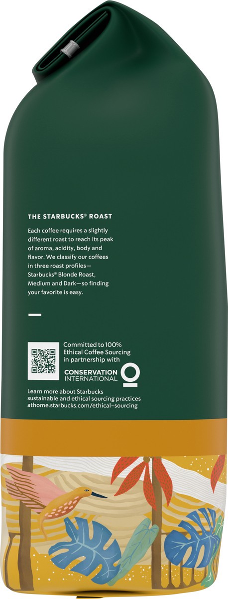 slide 6 of 9, Starbucks Ground Coffee, Starbucks Blonde Roast Coffee, Veranda Blend, 100% Arabica, 1 bag (28 oz), 28 oz