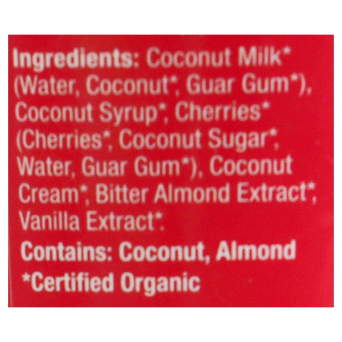 slide 4 of 12, Coconut Bliss Sweet Cherry Amaretto Frozen Dessert 1 pt, 1 pint