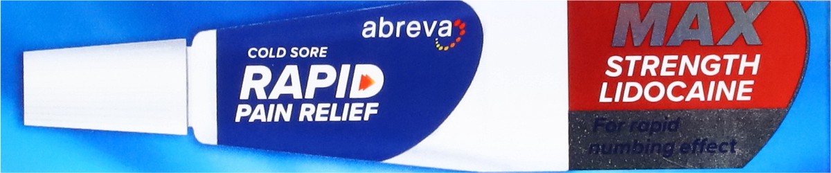 slide 5 of 13, Abreva Rapid Pain Relief 0.10 oz, 0.1 oz