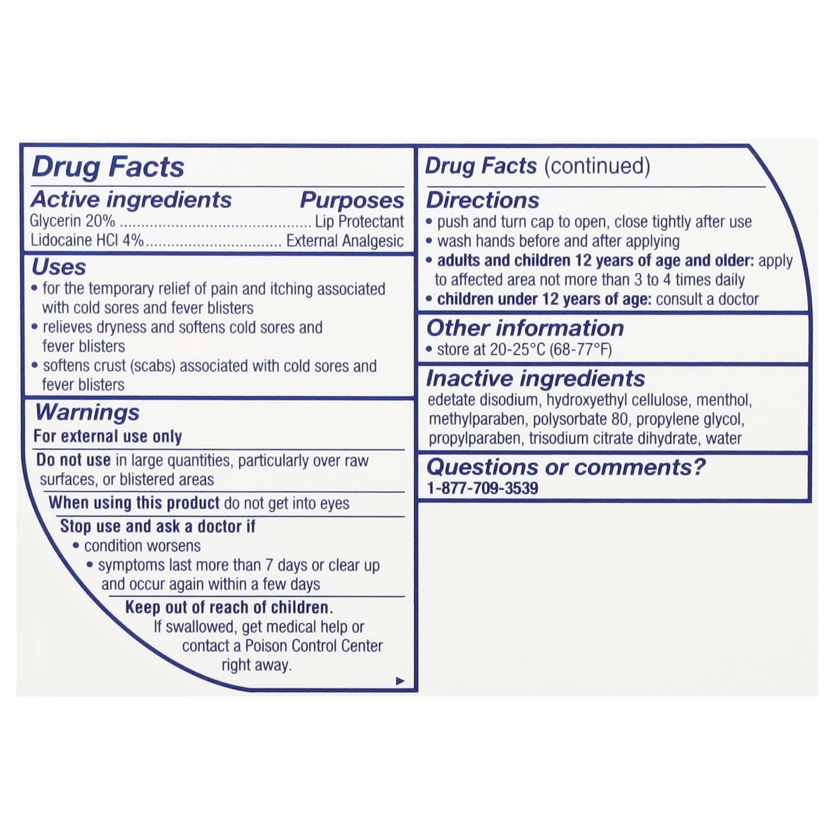 slide 7 of 13, Abreva Rapid Pain Relief 0.10 oz, 0.1 oz