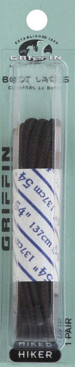 slide 2 of 2, Griffin Bros. Boot Laces Assorted Hiker 54 Inch 1 Pair - Each, 1 ct