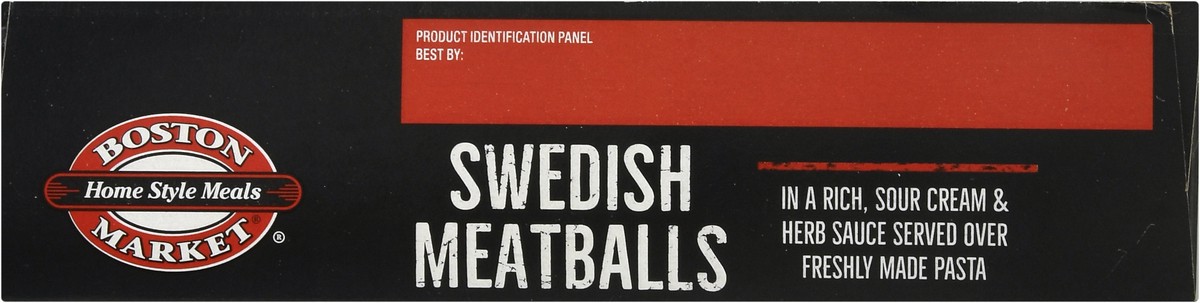 slide 7 of 7, Boston Market Swedish Meatballs, 13.1 oz