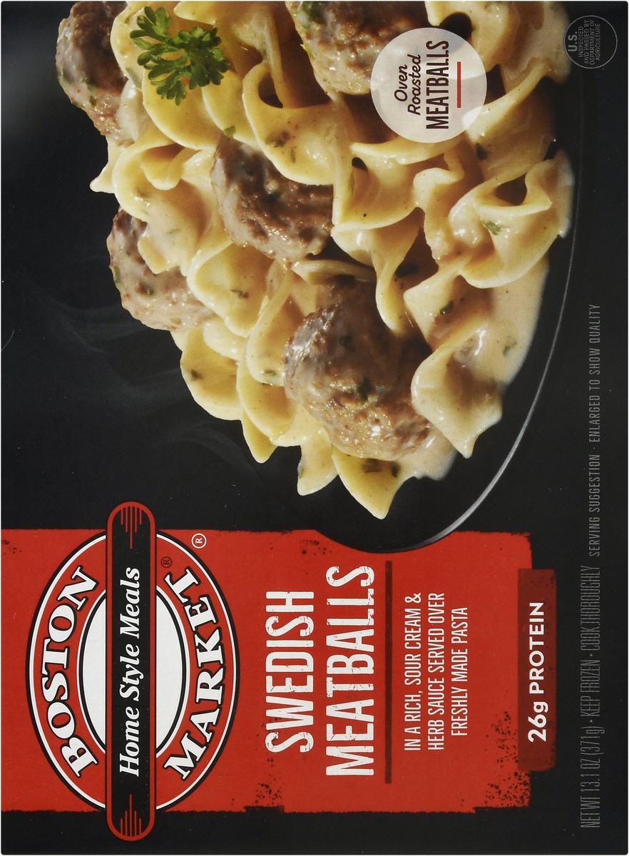 slide 6 of 7, Boston Market Swedish Meatballs, 13.1 oz