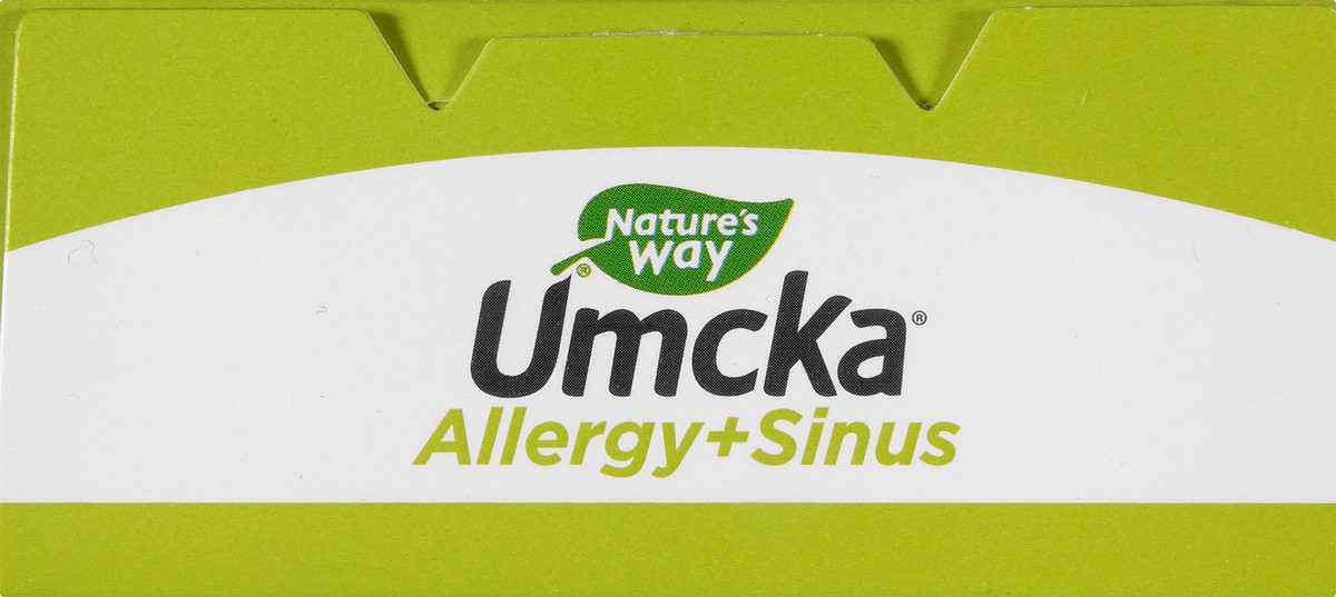 slide 2 of 9, Nature's Way Umcka Tablets Non-Drowsy Cherry Flavored Allergy + Sinus 20 ea, 20 ct