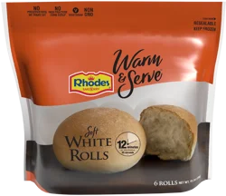 Rhodes Soft White Rolls