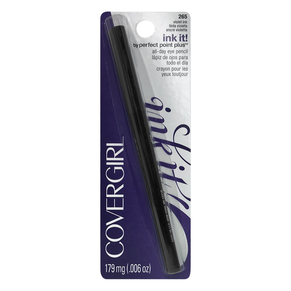 slide 1 of 1, Covergirl Ink It Perfect Point Eye Pencil, Violet Ink, 1 ct