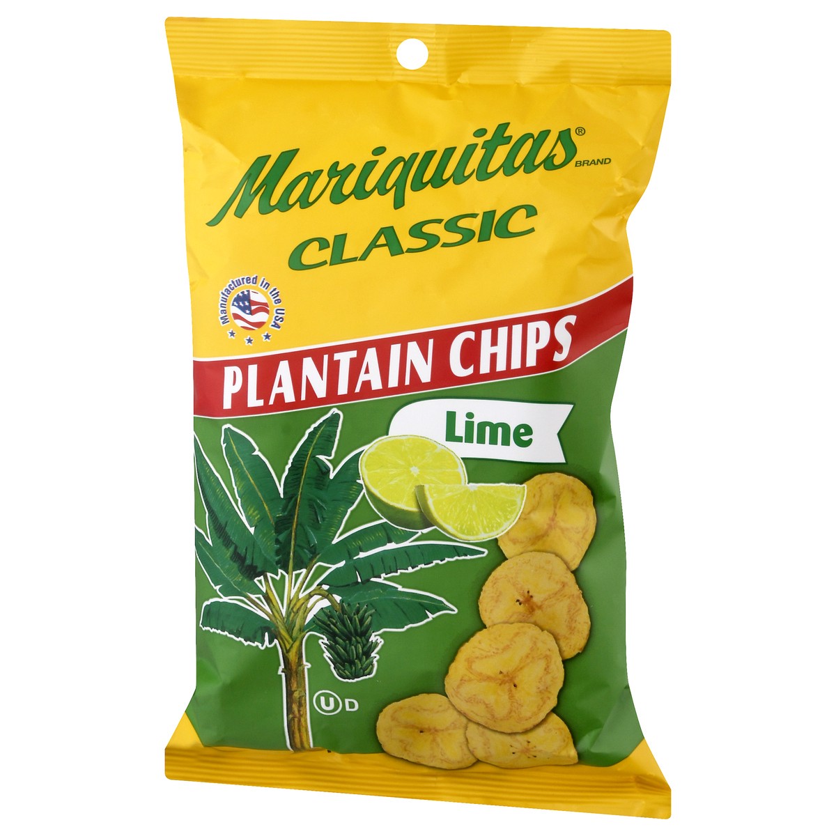 slide 7 of 9, Mariquitas Classic Plantain Chips Lime Flavored (Bag), 4.5 oz