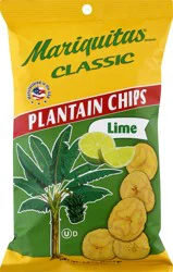 Mariquitas Classic Lime Plantain Chips 4.5 oz