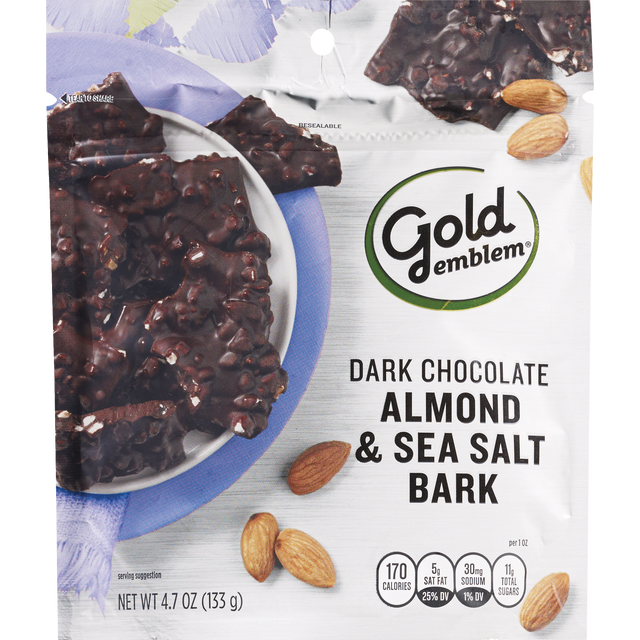 slide 1 of 1, GE Sea Salt Dark Chocolate Almond B, 1 ct