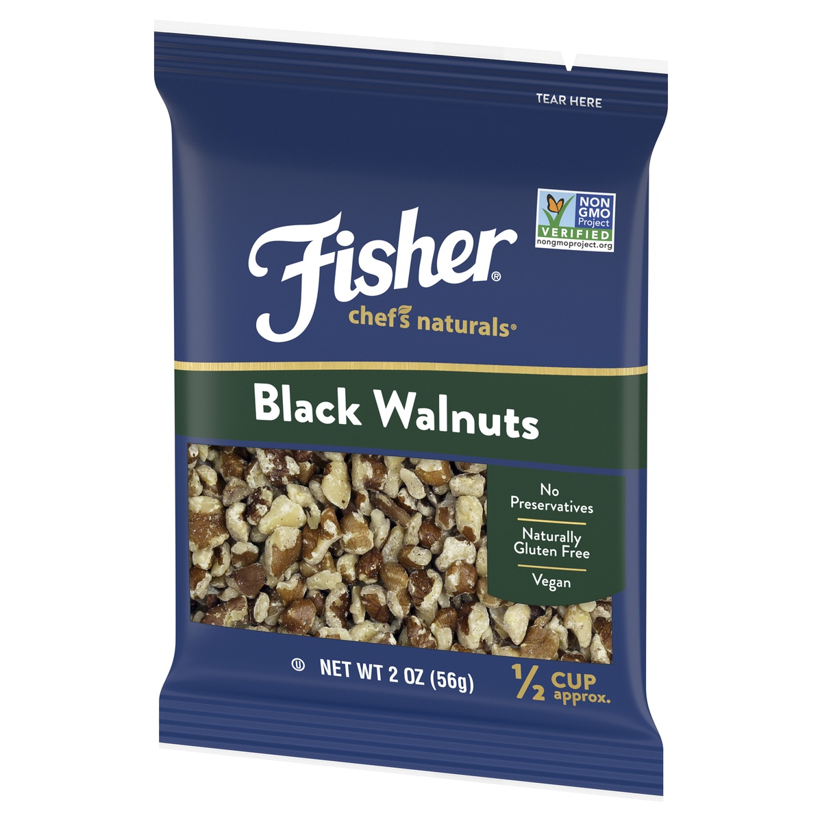slide 3 of 10, Fisher Chef's Naturals Black Walnuts, 2 oz