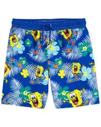 Carters Kid Spongebob Squarepants Swim Trunks Multi 12