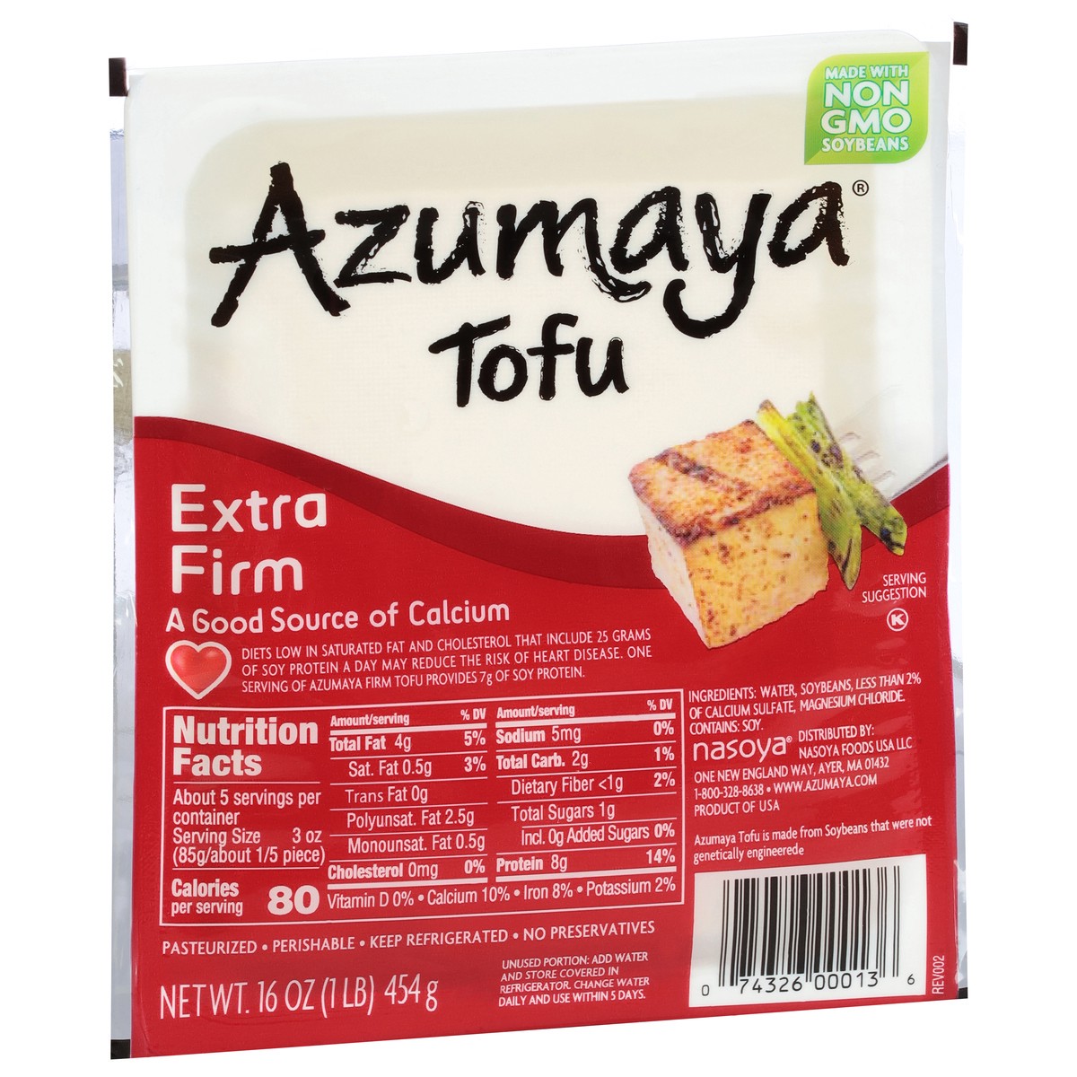 slide 4 of 9, Azumaya Extra Firm Red Tofu, 